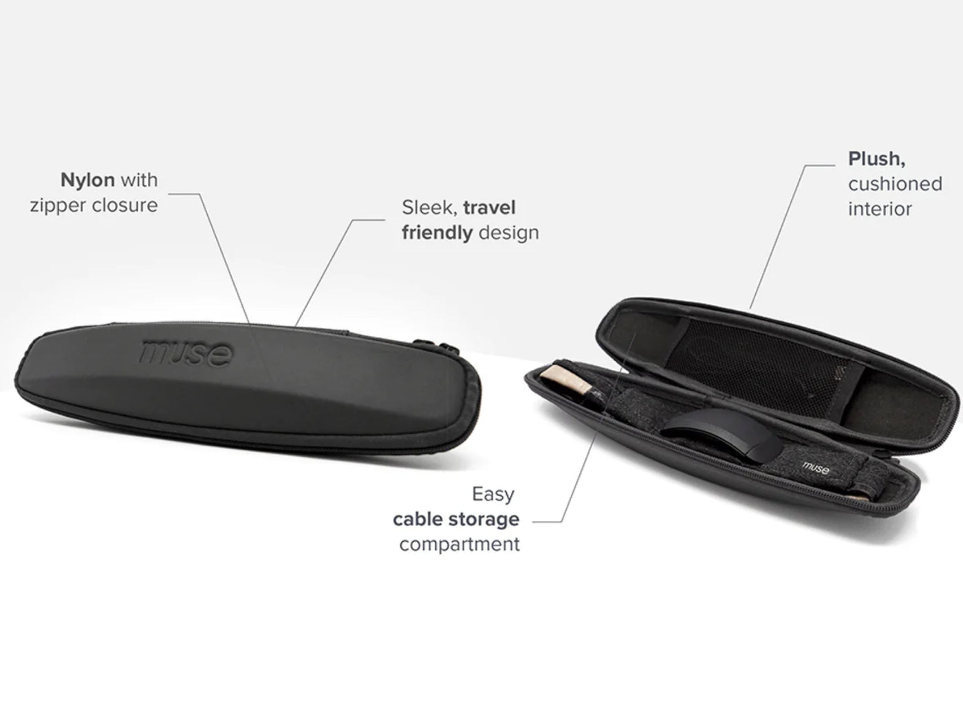 Muse S Hardshell Protective Case official product image 2 of 3